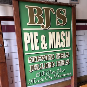 Post: B.J's Pie and Mash
